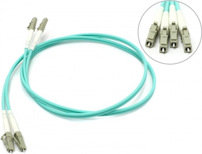  Patch cord  , LC-LC, Duplex, MM 50/125  OM3  1  