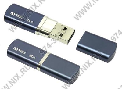  Silicon Power LuxMini 720 <SP032GBUF2720V1D>  USB2.0 Flash Drive  32Gb  (RTL)  