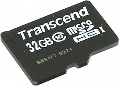  Transcend  <TS32GUSDC10> microSDHC  32Gb  Class10  