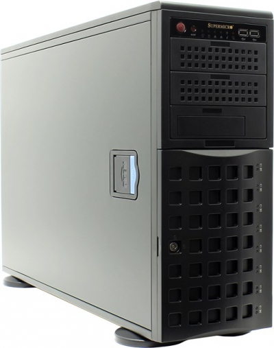  Server Case SuperMicro <CSE-745TQ-R920B> Black 8xHotSwap SAS/SATA, Enhanced E-ATX 920W HS 4U RM      