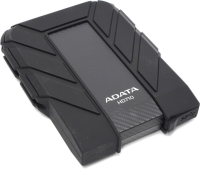  ADATA <AHD710-1TU3-CBK> DashDrive Durable HD710 Black USB3.0 Portable 2.5" HDD 1Tb EXT (RTL)  
