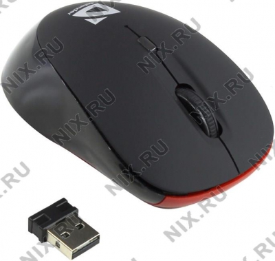  Defender Wireless Optical Mouse <Dacota MS-155 Nano> Black (RTL) USB  4btn+Roll  <52155>  