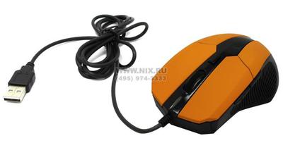  CBR Mouse <CM301>  Orange (RTL)  USB  6but+Roll  