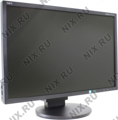  22"      NEC EA223WM-BK <Black-Black>   (LCD, Wide, 1680x1050, D-Sub, DVI, DP,  USB  Hub)  