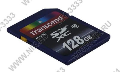  Transcend <TS128GSDXC10> SDXC Memory Card 128Gb Class10  