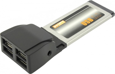  STLab C-310  Adapter Express  Card/34mm-->USB2.0  4-port  