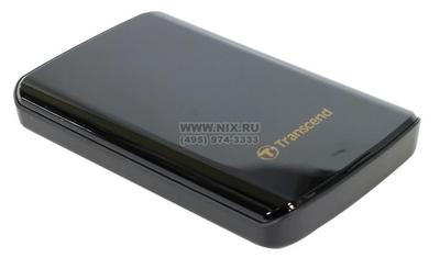  TRANSCEND StoreJet 25D3 Black <TS1TSJ25D3> USB3.0 Portable 2.5" HDD 1Tb  EXT  (RTL)  