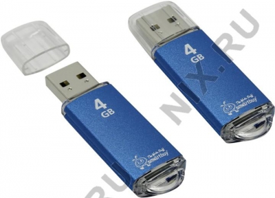  SmartBuy V-Cut <SB4GBVC-B> USB2.0 Flash Drive 4Gb (RTL)  