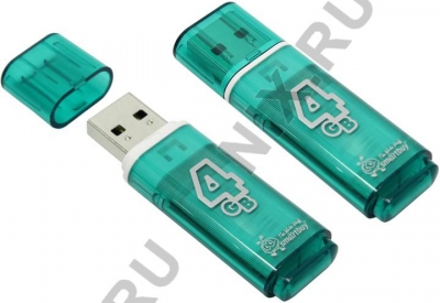  SmartBuy Glossy <SB4GBGS-G> USB2.0 Flash Drive  4Gb  (RTL)  
