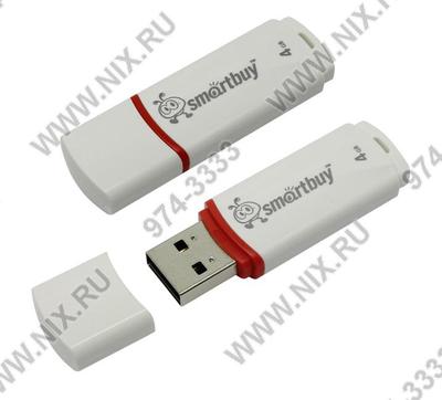  SmartBuy Crown <SB4GBCRW-W> USB2.0 Flash Drive 4Gb (RTL)  
