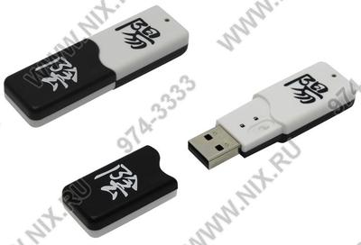  Qumo Yin Yang <QM8GUD-Y&Y> USB2.0 Flash Drive  8Gb  (RTL)  