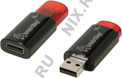  SmartBuy Click <SB16GBCl-K> USB2.0 Flash Drive 16Gb (RTL)  