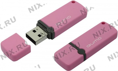  Qumo Optiva <QM16GUD-OP2-Pink> USB2.0 Flash Drive  16Gb  (RTL)  