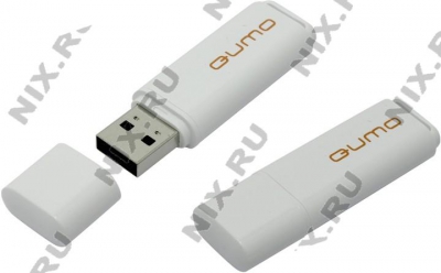  Qumo Optiva <QM16GUD-OP1-White> USB2.0 Flash Drive 16Gb (RTL)  