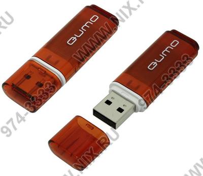  Qumo Optiva <QM16GUD-OP1-Red> USB2.0 Flash Drive  16Gb  (RTL)  