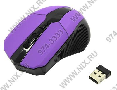  CBR Wireless Mouse <CM547 Purple>  (RTL) USB  6but+Roll,    