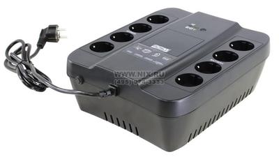  UPS 850VA PowerCom Spider <SPD-850U Euro Black>+USB+    /RJ45  
