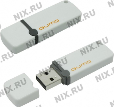  Qumo Optiva <QM16GUD-OP2-White> USB2.0  Flash Drive  16Gb  (RTL)  