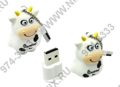  SmartBuy Wild Cow <SB8GBCow> USB2.0 Flash Drive  8Gb  (RTL)  