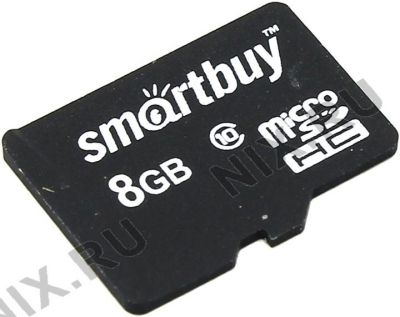  SmartBuy  <SB8GBSDCL10-00> microSDHC  8Gb  Class10  