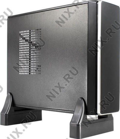  Minitower Exegate <MI-212> Black(&Silver) Mini-ITX 300W (24+4)  