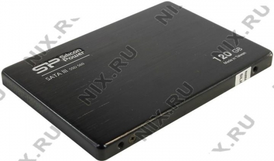  SSD 120 Gb SATA 6Gb/s Silicon Power Slim S60 <SP120GBSS3S60S25>  2.5"  MLC  