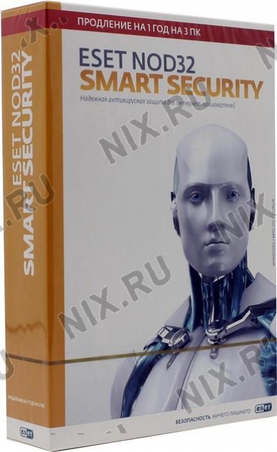     ESET NOD32 Smart Security <NOD32-ESS-RN(BOX3)-1-1>  3  (BOX)  1   