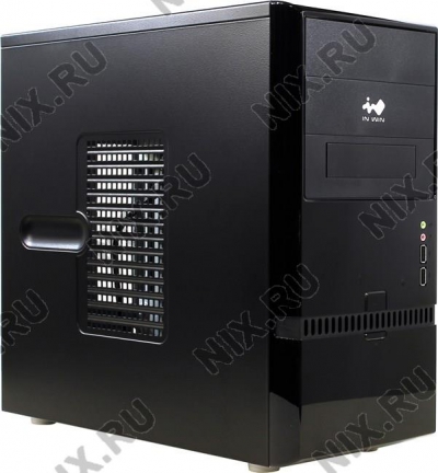  Minitower INWIN ENR022 <Black> MicroATX 400W  (24+4+6)  <6100468/6084964>  