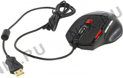  SVEN Gaming Optical Mouse <GX-970 Gaming Black> (RTL) USB 7btn+Roll  