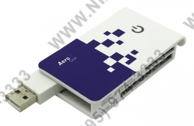  Aerocool <AT-955A> USB2.0 CF/MD/MMC/SDHC/microSDHC/xD/MS(/Pro/M2)  Card  Reader/Writer  