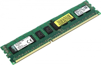  Kingston ValueRAM <KVR13LR9S4/8> DDR3 RDIMM 8Gb <PC3-10600>  ECC Registered with Parity, Low  Voltage  CL9  