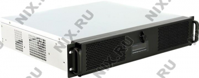  Server Case 2U Procase <GM238D-B-0> Black, microATX,  , LCD display,    
