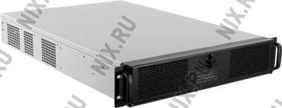  Server Case 2U Procase <GE201L-B-0> Black, E-ATX,  , LCD display,      