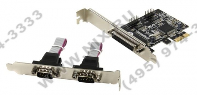  Orient XWT-PE2S1P(V2) (OEM) PCI-Ex1, 2xCOM9M + 1xLPT25F  