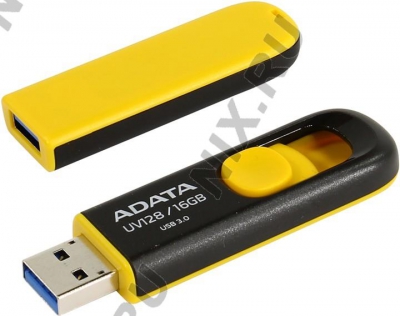  ADATA DashDrive UV128 <AUV128-16G-RBY> USB3.0 Flash  Drive  16Gb  