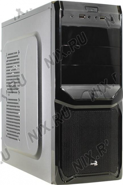  Miditower Aerocool <V3X Black Edition> Black ATX 600W (24+2x4+2x6/8)  