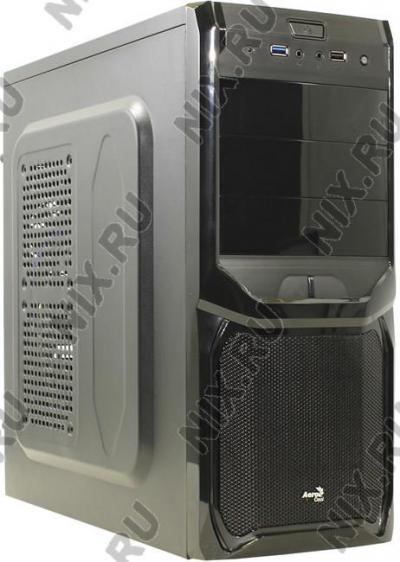  Miditower Aerocool <V3X Advance Black Edition> Black ATX  600W  (24+2x4+2x6/8)  