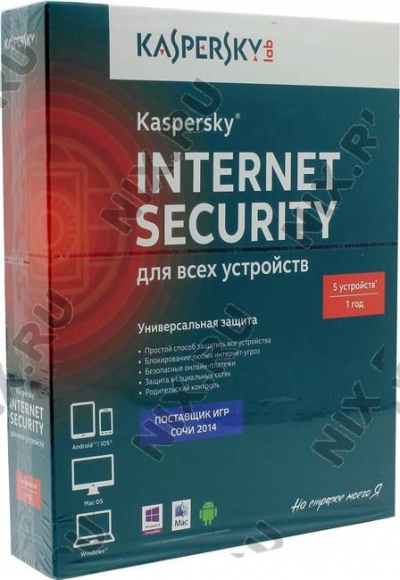  Kaspersky Internet Security <KL1941RBEFS>     5    1    