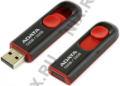  ADATA Classic C008 <AC008-32G-RKD> USB2.0 Flash  Drive  32Gb  