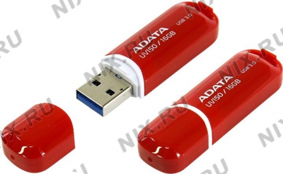  ADATA DashDrive UV150 <AUV150-16G-RRD>  USB3.0 Flash  Drive  16Gb  