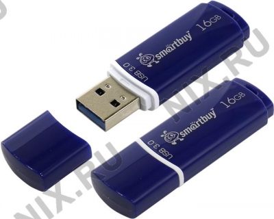  SmartBuy Crown <SB16GBCRW-Bl> USB3.0 Flash Drive  16Gb  (RTL)  