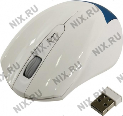  SmartBuy Wireless Optical Mouse <SBM-356AG-BW> (RTL) USB 4btn+Roll,   