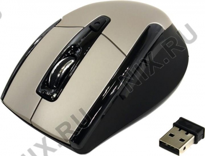  SmartBuy Wireless Optical Mouse <SBM-610AG-G>  (RTL) USB  6btn+Roll,    