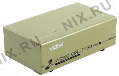  VCOM <VDS8015> 2-port Video  Splitter  (VGA15M+2VGA15F)+..  