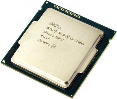  CPU Intel Xeon E3-1240 V3 3.4 GHz/4core/1+8Mb/80W/5  GT/s  LGA1150  