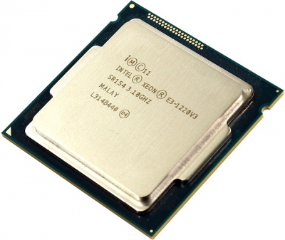  CPU Intel Xeon E3-1220 V3 3.1 GHz/4core/1+8Mb/80W/5  GT/s  LGA1150  