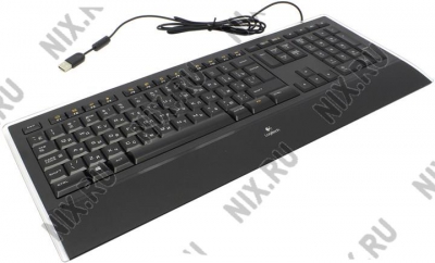   Logitech Illuminated Keyboard K740 <USB> Ergo 103+4 /,     <920-005695>  