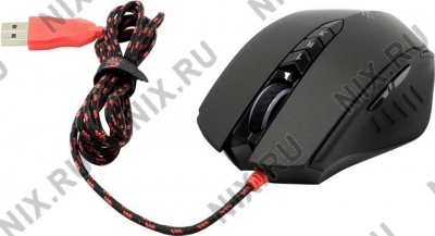  Bloody Gaming Mouse <Gun3 V8> (RTL)  USB  8btn+Roll  