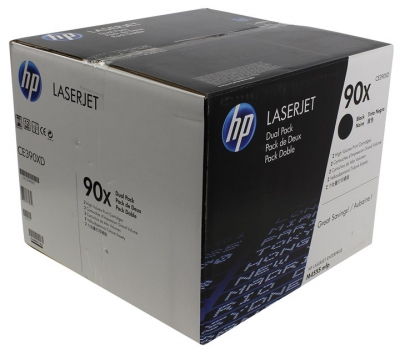   HP CE390XD (90X) Dual Pack Black  HP  LJ M4555mfp  (  )  