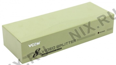  VCOM <VDS8017>  8-port Video  Splitter  (VGA15M+8VGA15F)+..  